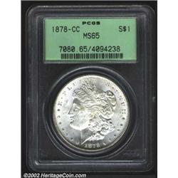 1878-CC S$1 MS65 PCGS.