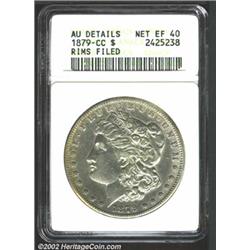 1879-CC S$1--Rims Filed--ANACS.