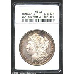 1879-CC S$1 Capped Die MS63 ANACS.