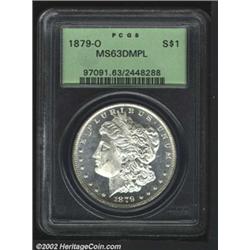 1879-O S$1 MS63 Deep Mirror Prooflike PCGS.