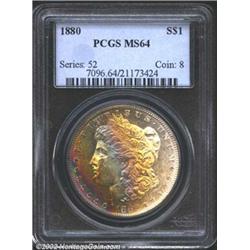 1880 S$1 MS64 PCGS.