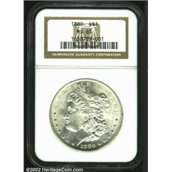 1880 S$1 MS65 NGC.