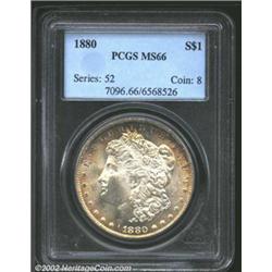 1880 S$1 MS66 PCGS.