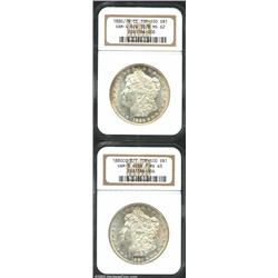 1880-CC S$1 8 Over High 7 MS63 NGC,