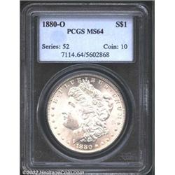 1880-O S$1 MS64 PCGS.