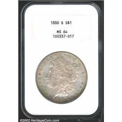 1880-S S$1 MS64 NGC.