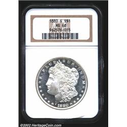 1880-S S$1 MS68 NGC.