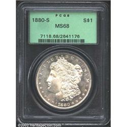 1880-S S$1 MS68 PCGS.