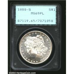 1880-S S$1 MS65 Prooflike PCGS.