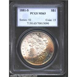 1881-S S$1 MS63 PCGS.