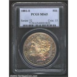 1881-S S$1 MS65 PCGS.