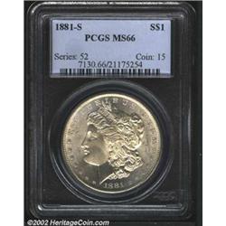 1881-S S$1 MS66 PCGS.