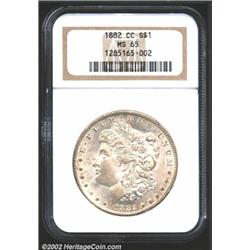 1882-CC S$1 MS65 NGC.