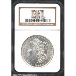 1882-O S$1 MS65 NGC.