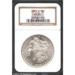 1882-O S$1 MS65 NGC.