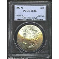 1883-O S$1 MS65 PCGS.