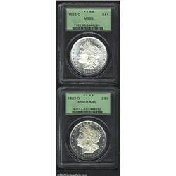 1883-O S$1 MS63 Deep Mirror Prooflike PCGS,