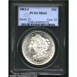 1883-S S$1 MS63 PCGS.