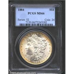 1884 S$1 MS66 PCGS.