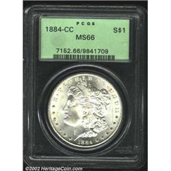 1884-CC S$1 MS66 PCGS.
