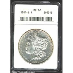 1884-S S$1 MS62 PCGS.
