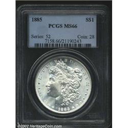 1885 S$1 MS66 PCGS.