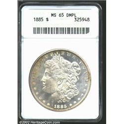 1885 S$1 MS65 Deep Mirror Prooflike ANACS.