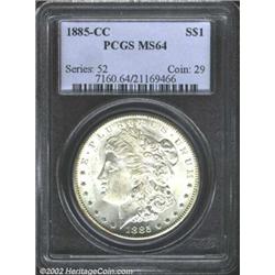 1885-CC S$1 MS64 PCGS.