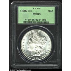 1885-CC S$1 MS66 PCGS.