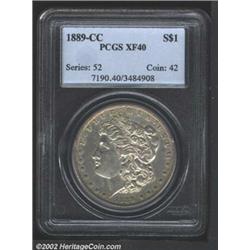 1889-CC S$1 XF40 PCGS.