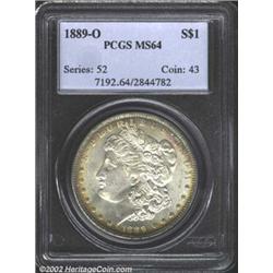 1889-O S$1 MS64 PCGS.