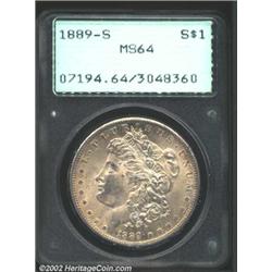1889-S S$1 MS64 PCGS.