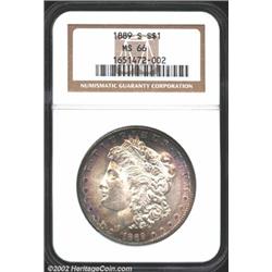 1889-S S$1 MS66 NGC.