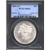 Image 1 : 1890-CC S$1 MS64 PCGS.