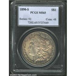 1890-S S$1 MS65 PCGS.