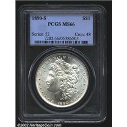 1890-S S$1 MS66 PCGS.
