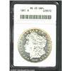 1891 S$1 MS63 Deep Mirror Prooflike ANACS.