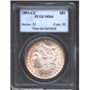 Image 1 : 1891-CC S$1 MS64 PCGS.
