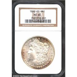 1892-CC S$1 MS65 NGC.