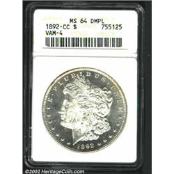 1892-CC S$1 MS64 Deep Mirror Prooflike ANACS.