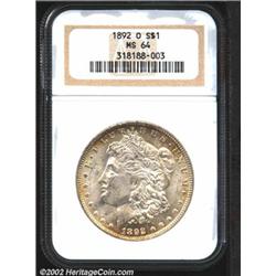 1892-O S$1 MS64 NGC.