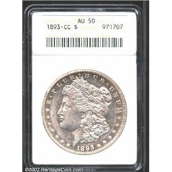 1893-CC S$1 AU50 ANACS.