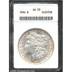 1894 S$1 AU53 ANACS.