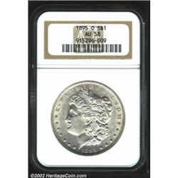 1895-O S$1 AU58 NGC.