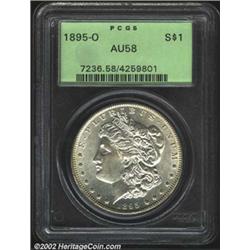 1895-O S$1 AU58 PCGS.