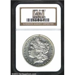 1895-S S$1 AU50 NGC.