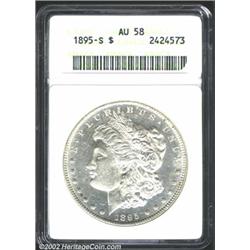 1895-S S$1 AU58 ANACS.