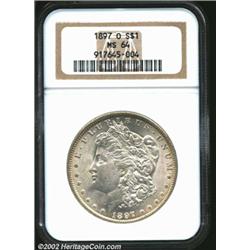 1897-O S$1 MS64 NGC.
