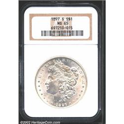 1897-S S$1 MS65 NGC.