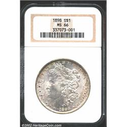 1898 S$1 MS66 NGC.